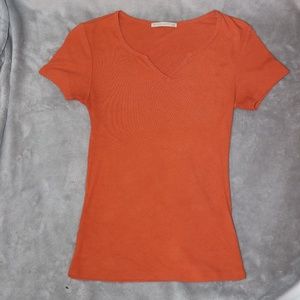 Orange  blouse